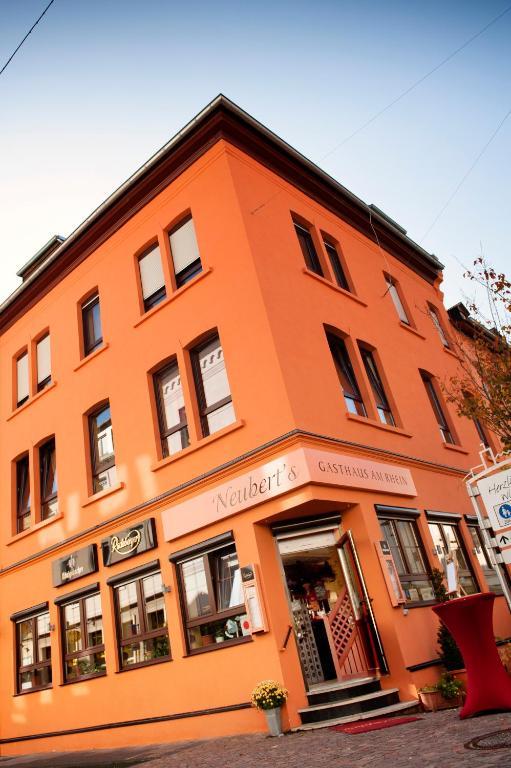 Neubert'S Gasthaus Am Rhein Лахщайн Екстериор снимка